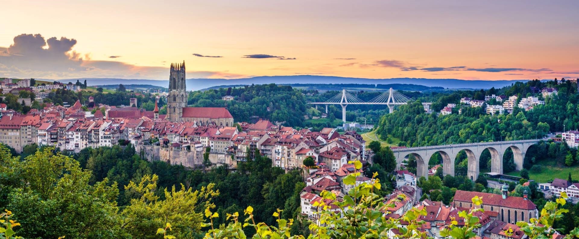 Vielle ville de Fribourg où nous proposons nos services de débarras