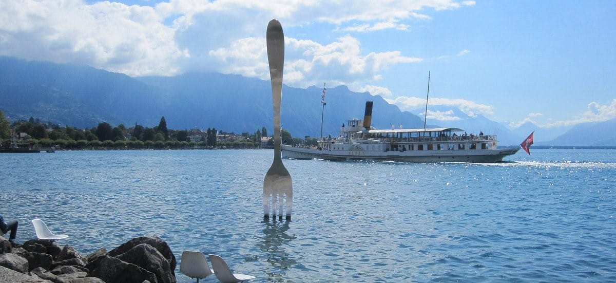 Ville de Vevey où nous faisons du débarras d'entreprise.