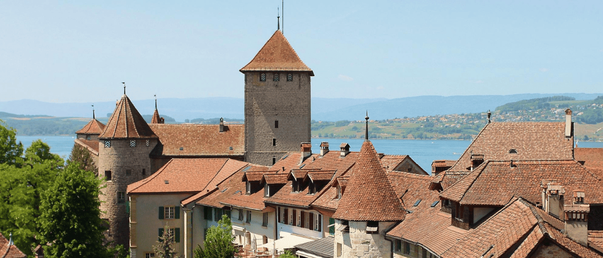 Ville de Morat où nous faisons du débarras de maison.